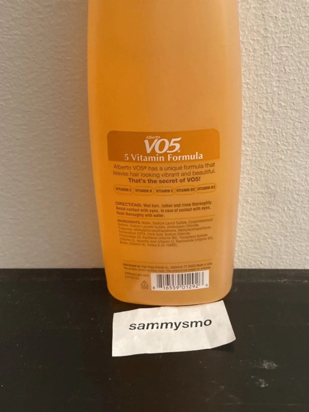 ALBERTO VO5 NORMAL gentle cleaning balancing SHAMPOO 12.5 OZ NEW